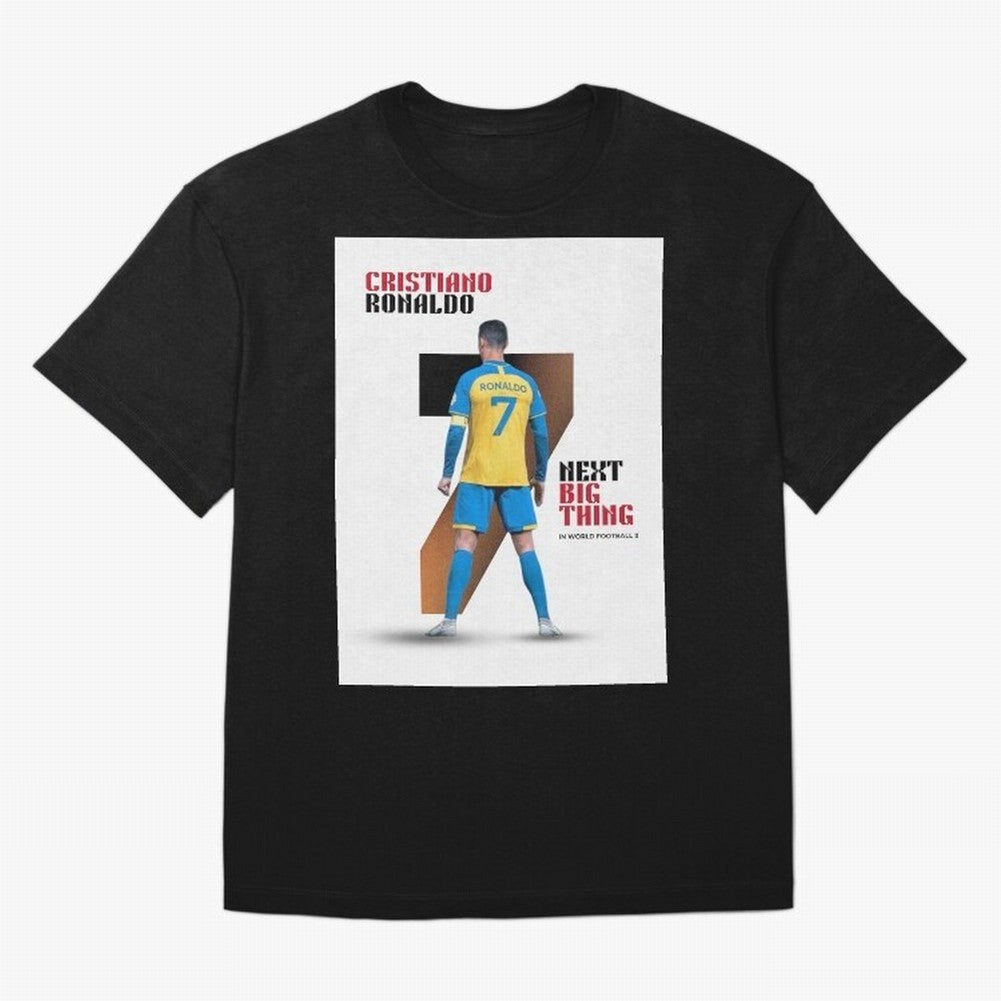 Cristiano Ronaldo Oversized T-Shirt Turn Up for FIFA World Cup 2026 Group Stage Made for CR7, Argentina, France and Brazil Energy, Soccer Culture, Superstar Moments, National Team Dreams and Competitive Fire; Made for Die Hard Supporters, Soccer
