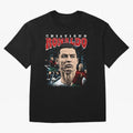 Cristiano Ronaldo CR7 Iconic T-Shirt Oversized T-Shirt Showcase FIFA World Cup 2026 Spirit, with England, France and Netherlands, Cristiano Ronaldo, Football Festival Excitement, Trophy Ambitions, Country Rivalries and Star Player Buzz; Ideal for