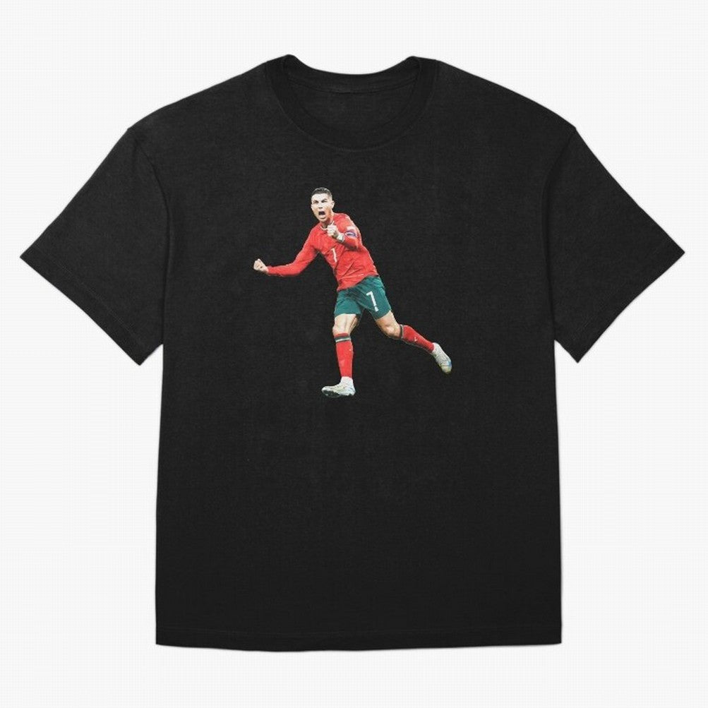 Cristiano Ronaldo Oversized T-Shirt Enjoy the FIFA World Cup 2026 Group Stage Journey through Neymar, Haaland and Cristiano Ronaldo Highlights, Netherlands Pride, Supporter Pride, Iconic Celebrations, Legendary Names and Global Match Day Energy;