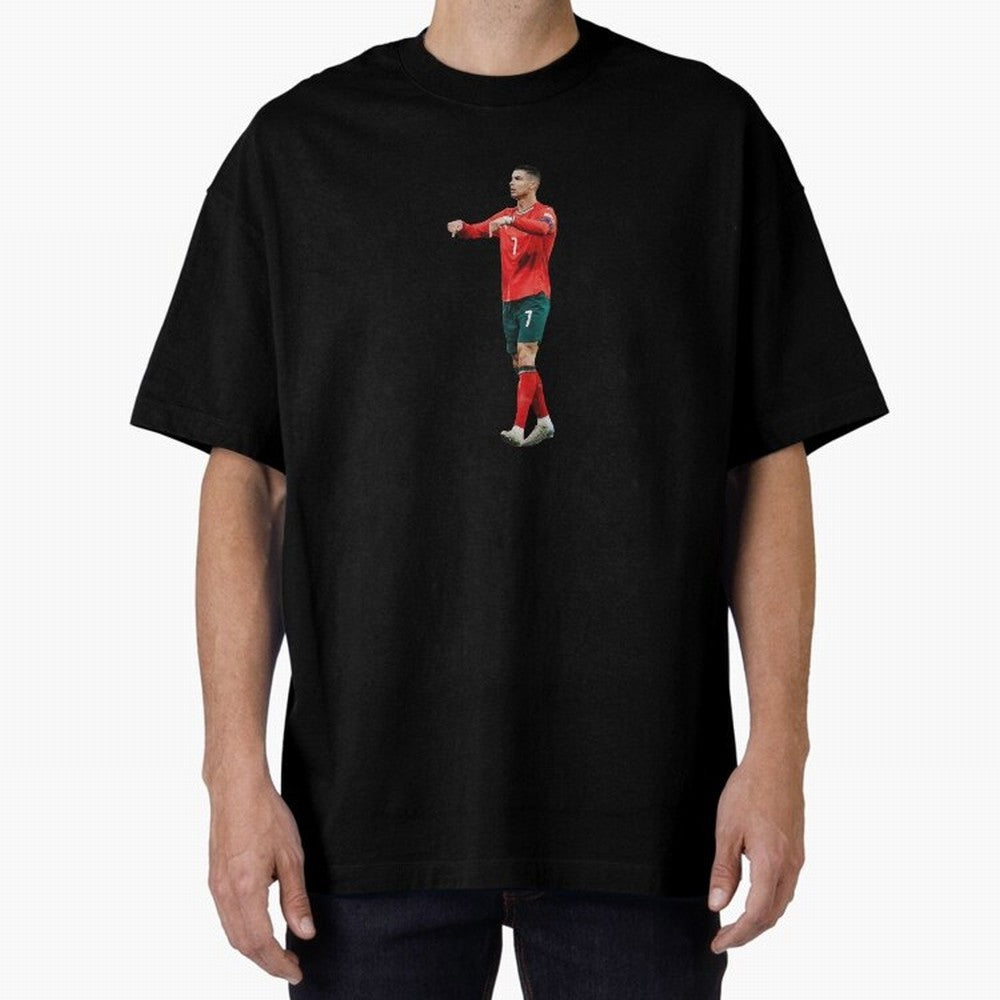Cristiano Ronaldo siuuuuuu Oversized T-Shirt Bring Stadium Energy to FIFA World Cup 2026 for Fans of Neymar and Germany, Bringing Stadium Chants, National Pride, Trophy Dreams and Unforgettable Football Memories; Created for Match Day Parties,