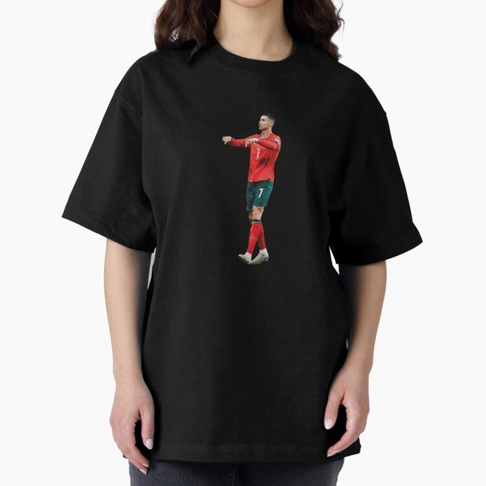 Cristiano Ronaldo siuuuuuu Oversized T-Shirt Bring Stadium Energy to FIFA World Cup 2026 for Fans of Neymar and Germany, Bringing Stadium Chants, National Pride, Trophy Dreams and Unforgettable Football Memories; Created for Match Day Parties,