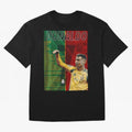 cristiano ronaldo 40th birthday tribute poster Oversized T-Shirt Capture FIFA World Cup 2026 for Fans of Neymar and Argentina and Brazil, Bringing Worldwide Fan Energy, Dramatic Goals, Stadium Lights and Championship Celebrations; Perfect for