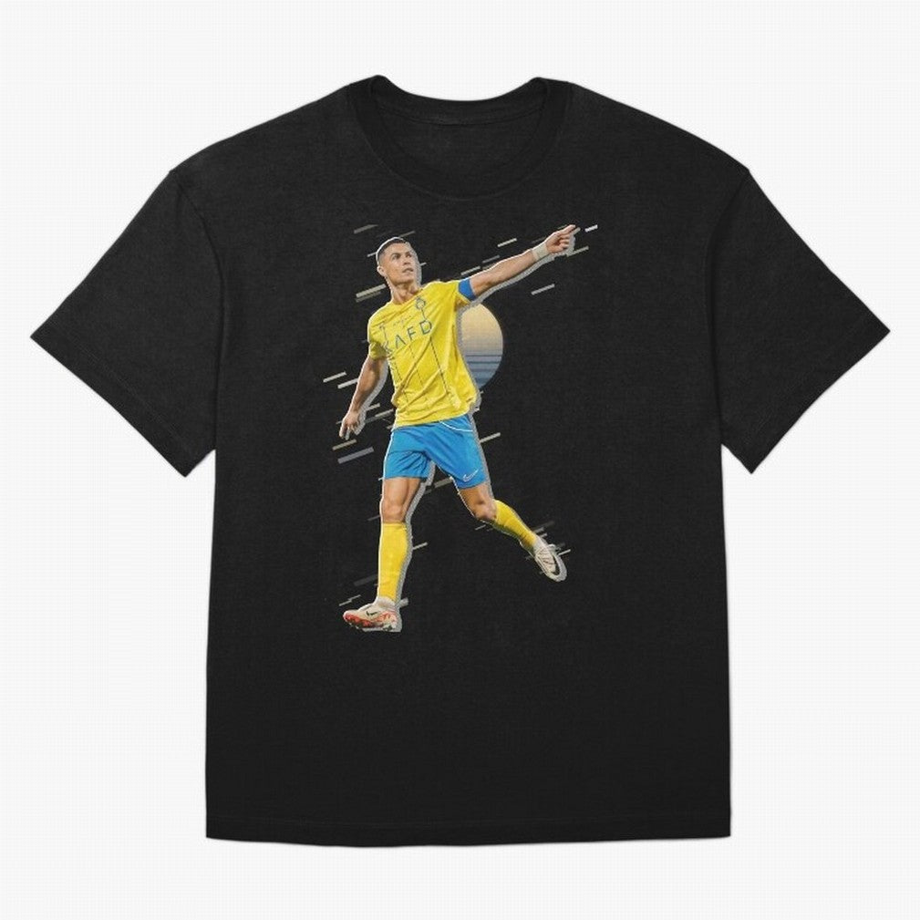Ronaldo al nassr Oversized T-Shirt Represent the Passion of FIFA World Cup 2026 Group Stage Spirit, Featuring Portugal, Haaland and Mbappe, Football Passion, Legendary Performances, Festival Vibes and Supporter Community; Created for Match Day
