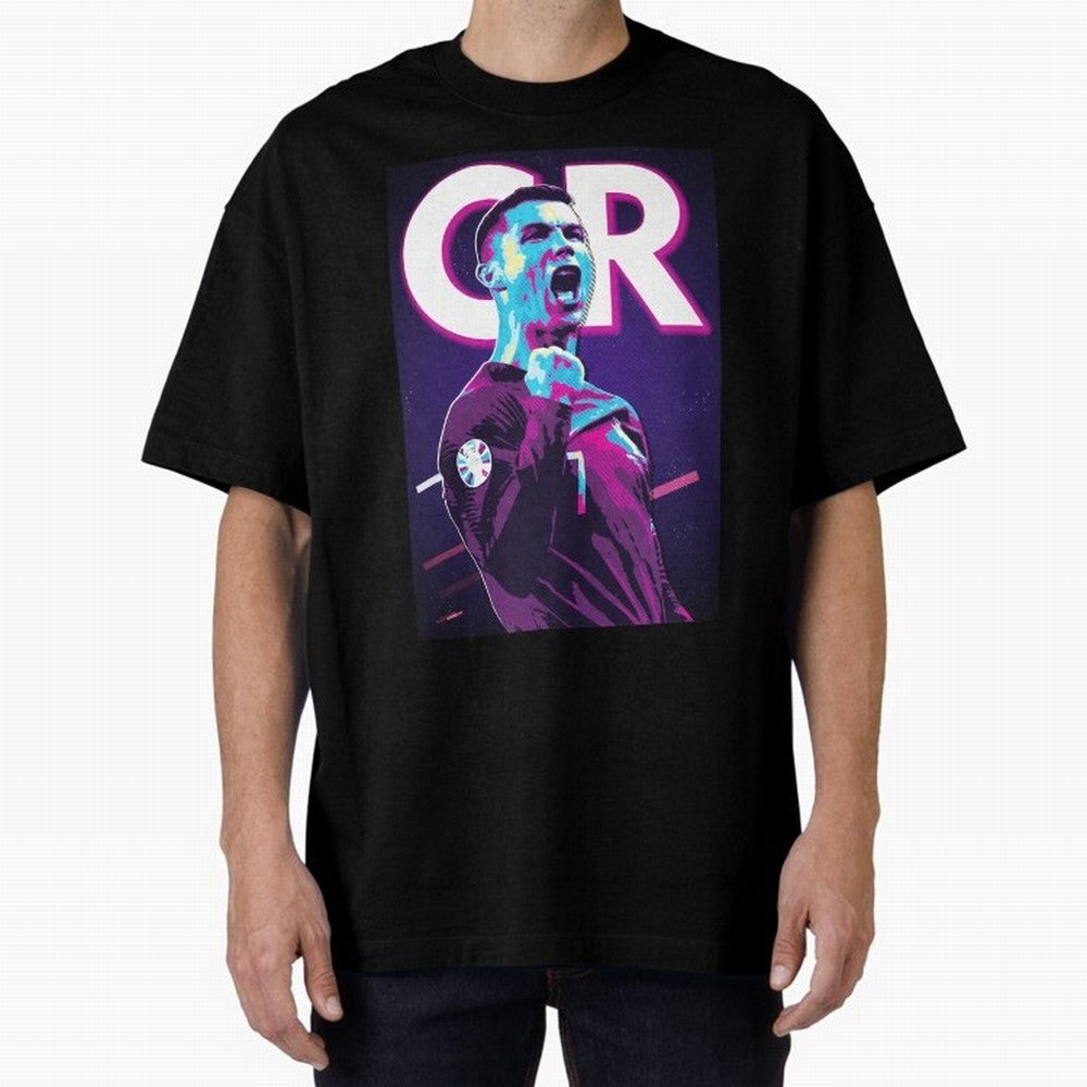 Ronaldo Oversized T-Shirt Stand Out with Spirit from the FIFA World Cup 2026 Group Stage Journey through Neymar Highlights, Spain and Netherlands Pride, Classic Soccer Heritage, Championship Pressure, Fan Loyalty and International Pride; Created