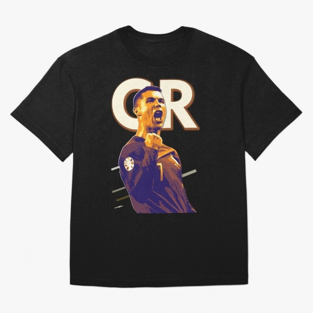 Cristiano Ronaldo Oversized T-Shirt Carry FIFA World Cup 2026 Group Stage for Fans of Mbappe and Neymar and Argentina and Brazil, Bringing Worldwide Fan Energy, Dramatic Goals, Stadium Lights and Championship Celebrations; Perfect for People Who