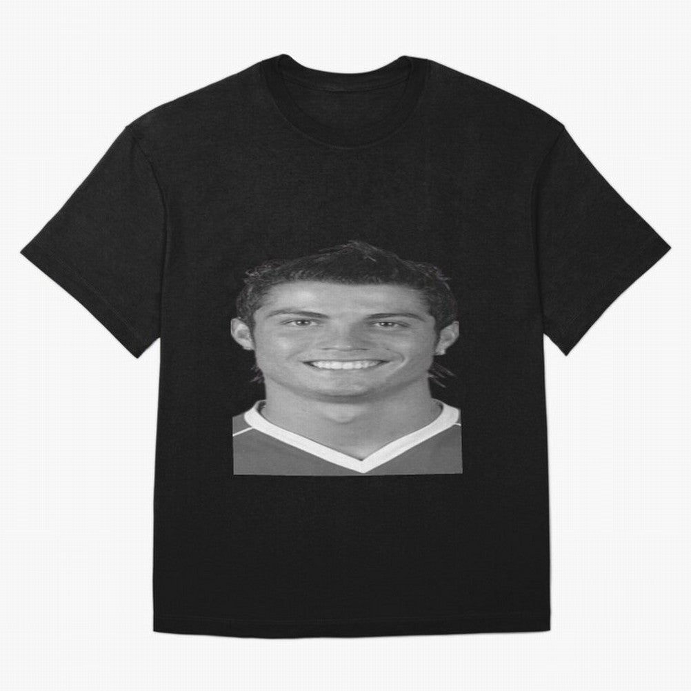 Cristiano Ronaldo Oversized T-Shirt Relive Legendary Nights from Global Football Passion for FIFA World Cup 2026 USA Canada Mexico, with Haaland, Argentina, France and Brazil, Supporter Pride, Iconic Celebrations, Legendary Names and Global Match