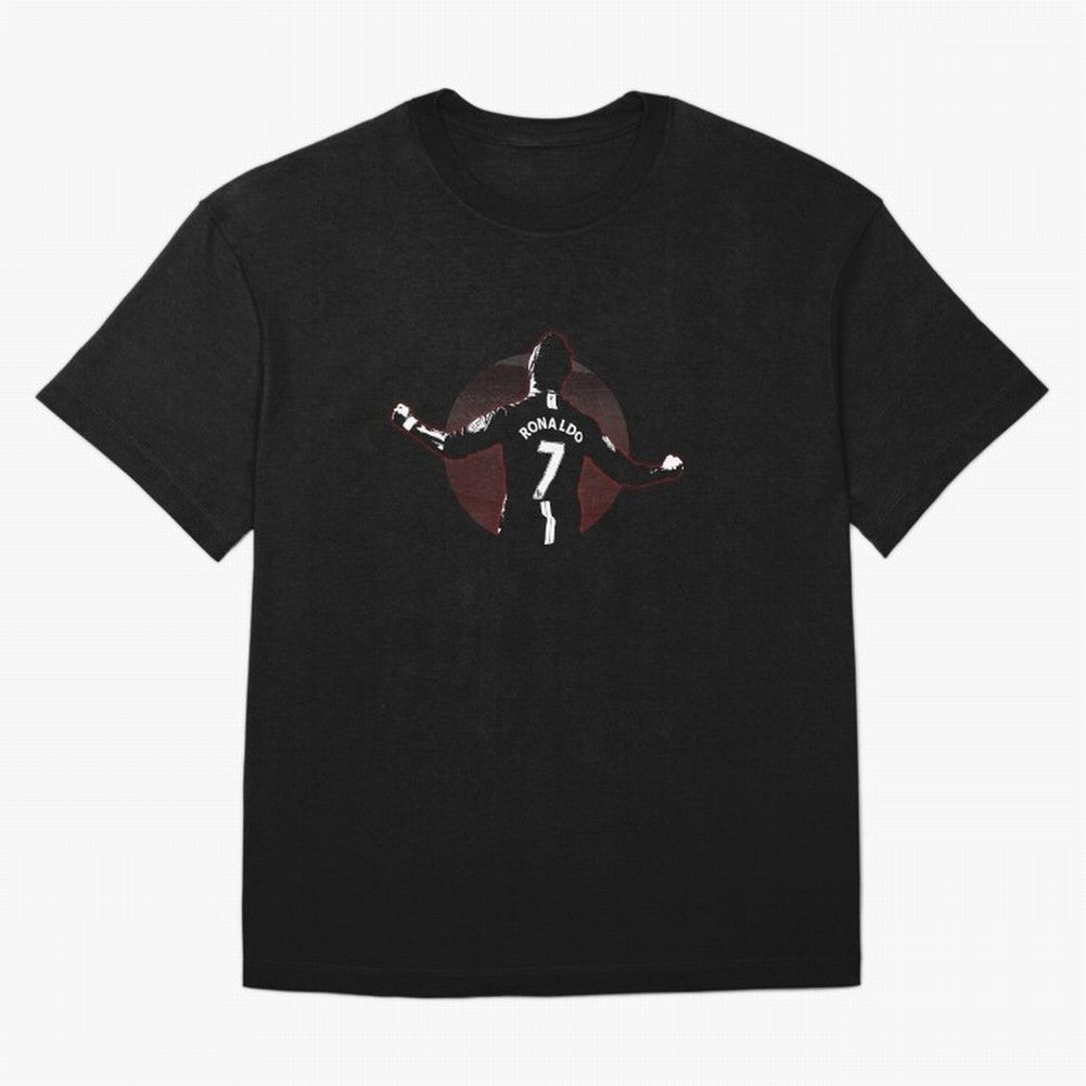 THE GOAT, Cristiano Ronalndo Oversized T-Shirt Support Your Favorite Stars during FIFA World Cup 2026 Group Stage for Fans of CR7 and Portugal, Spain and Germany, Bringing Supporter Pride, Iconic Celebrations, Legendary Names and Global Match Day