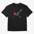 Cristiano Ronaldo 910th Goal Bicycle Kick Tribute Oversized T-Shirt Fuel the Hype around the FIFA World Cup 2026 Group Stage Journey through Neymar, Haaland and Cristiano Ronaldo Highlights, Brazil, Portugal and Argentina Pride, Stadium Chants,