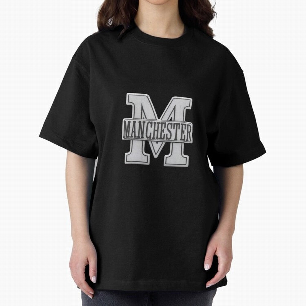 Manchester Oversized T-Shirt Elevate Match Day Hype around FIFA World Cup 2026, Cristiano Ronaldo, Argentina and Brazil, Stadium Memories, Football Loyalty, International Chants and Championship Tradition; Created for Match Day Parties, Soccer