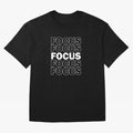 Focus Focus Focus (White Design) Oversized T-Shirt Bring Global Tournament Vibes to FIFA World Cup 2026 USA Canada Mexico Connected to Haaland, England, France and Netherlands Energy, Championship Spirit, Famous Goals, Roaring Crowds and
