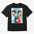 Lionel Messi and Cristiano Ronaldo Oversized T-Shirt Celebrate Match Day Hype around FIFA World Cup 2026, Neymar, Haaland and Cristiano Ronaldo, England, France and Netherlands, Stadium Chants, National Pride, Trophy Dreams and Unforgettable