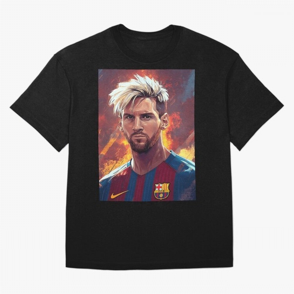 Lionel Messi Oversized T-Shirt Show Love for Legendary Goals in Match Day Hype around FIFA World Cup 2026, Haaland and Mbappe, Germany, Stadium Chants, National Pride, Trophy Dreams and Unforgettable Football Memories; Perfect for People Who Love