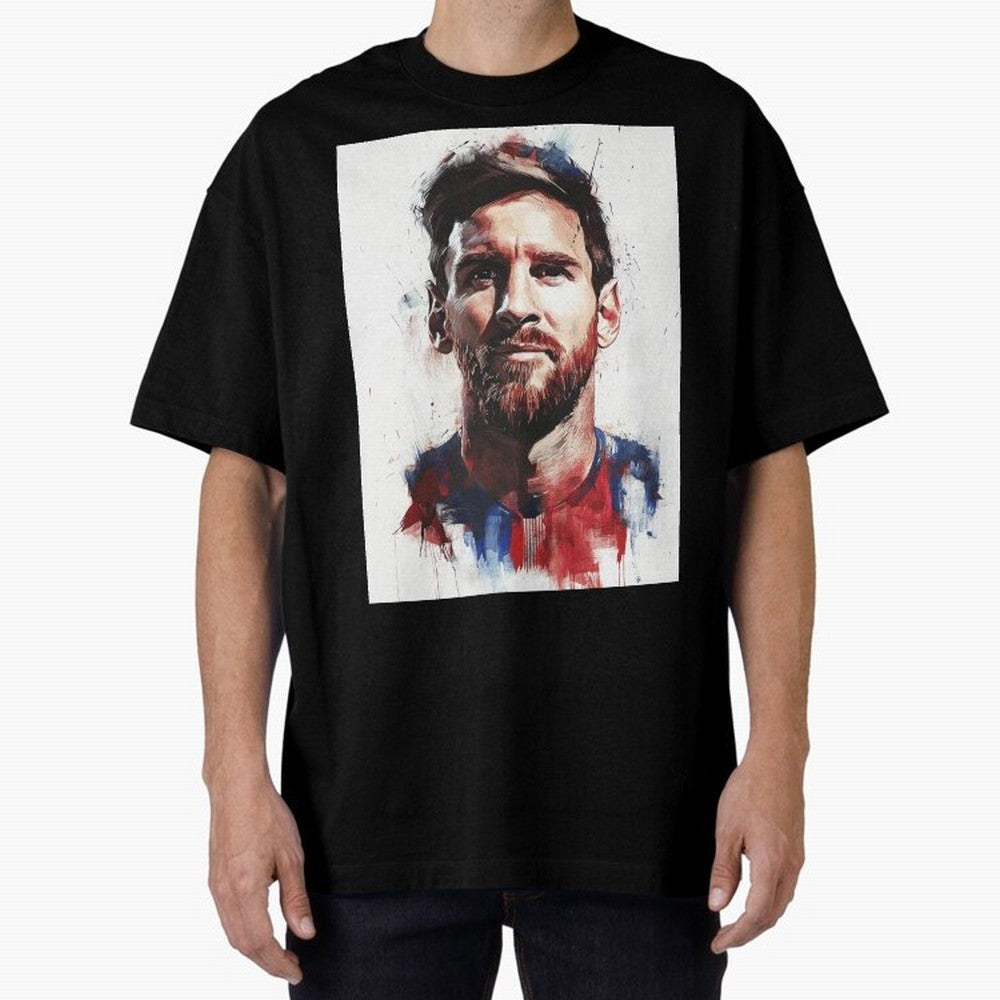 Lionel Messi Oversized T-Shirt Show Your Love for FIFA World Cup 2026 USA Canada Mexico Made for Mbappe and Neymar, Netherlands Energy, Match Day Excitement, Supporter Culture, Golden Goals and Global Football Passion; Ideal for Passionate Fans Who