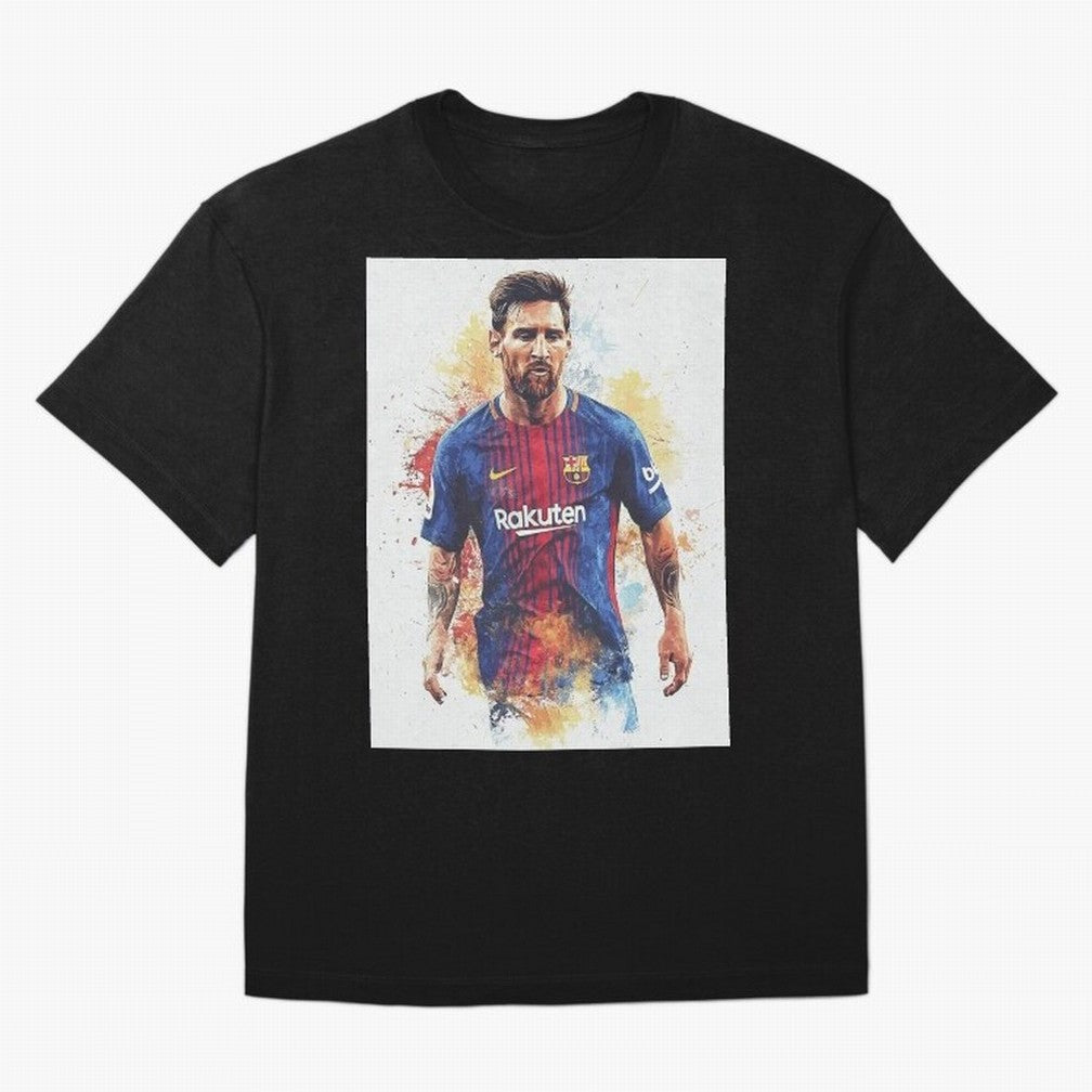 Lionel Messi Oversized T-Shirt Show Support during FIFA World Cup 2026 Group Stage for Fans of Haaland and Mbappe and England, Bringing Fan Favorite Moments, National Team Passion, Big Match Drama and Soccer History; Made for Die Hard Supporters,