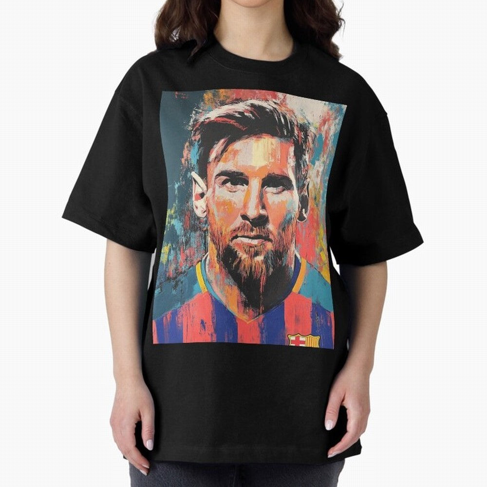 Lionel Messi Oversized T-Shirt Discover FIFA World Cup 2026 USA Canada Mexico for Fans of Haaland and Mbappe and Argentina, Bringing Stadium Memories, Football Loyalty, International Chants and Championship Tradition; Perfect for Supporters Who