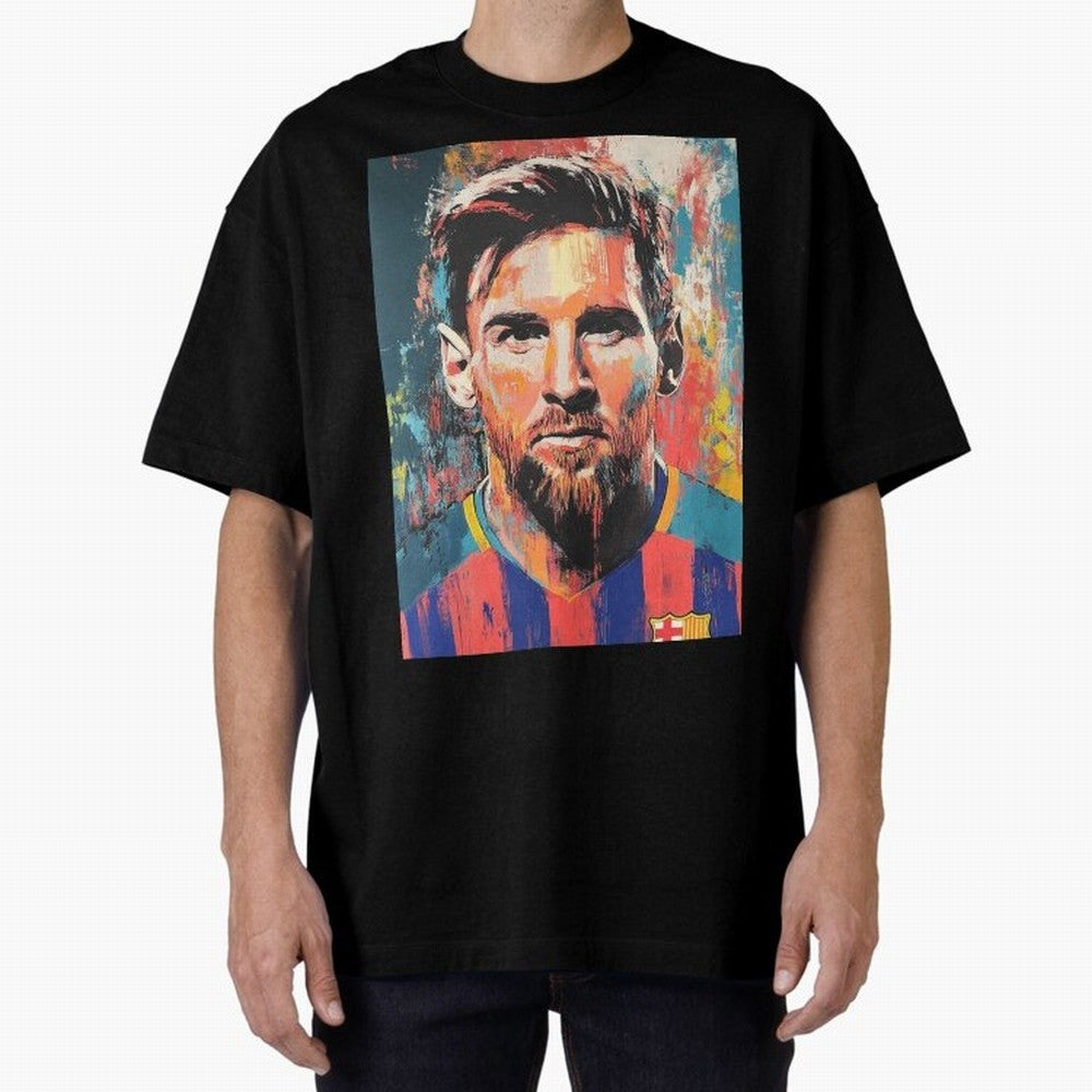 Lionel Messi Oversized T-Shirt Discover FIFA World Cup 2026 USA Canada Mexico for Fans of Haaland and Mbappe and Argentina, Bringing Stadium Memories, Football Loyalty, International Chants and Championship Tradition; Perfect for Supporters Who