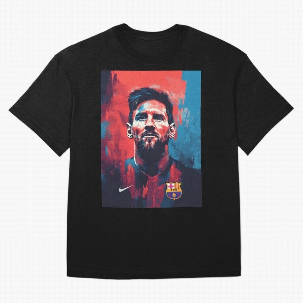 Lionel Messi Oversized T-Shirt Celebrate Global Passion for FIFA World Cup 2026 for Fans of Messi, Neymar and Mbappe and Portugal, Bringing Goal Celebration Energy, Supporter Heritage, Football Icons and Worldwide Tournament Joy; Perfect for Fans,