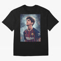 Lionel Messi Oversized T-Shirt Create the FIFA World Cup 2026 Group Stage Journey through Haaland Highlights, Brazil Pride, Champion Mindset, Group Stage Buzz, Knockout Tension and Passionate Fan Culture; Great for Supporters Who Love Legendary