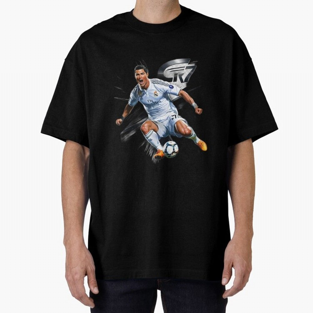 CR7 Ronaldo Legacy GOAT Soccer Fan T-Shirt ¨C Ultimate Football Icon Oversized T-Shirt Bring Global Tournament Vibes to FIFA World Cup 2026 USA Canada Mexico Built around Cristiano Ronaldo, Haaland and CR7, Portugal, Spain and Germany Energy,