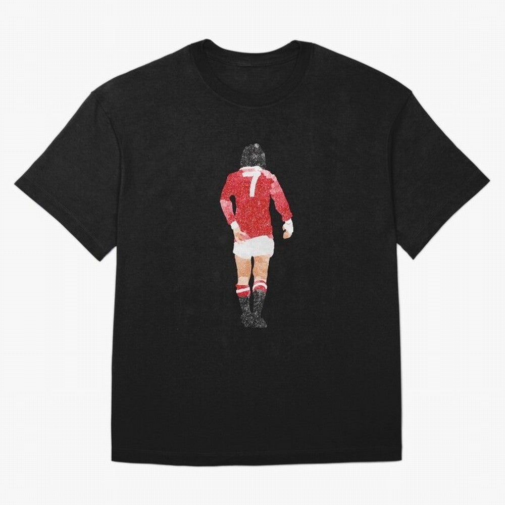 George Best watercolour Manchester United Football Northern Ireland Legend number 7 Man United Red D Oversized T-Shirt Carry the FIFA World Cup 2026 Group Stage Journey through Haaland and Mbappe Highlights, Spain and Netherlands Pride, Sports