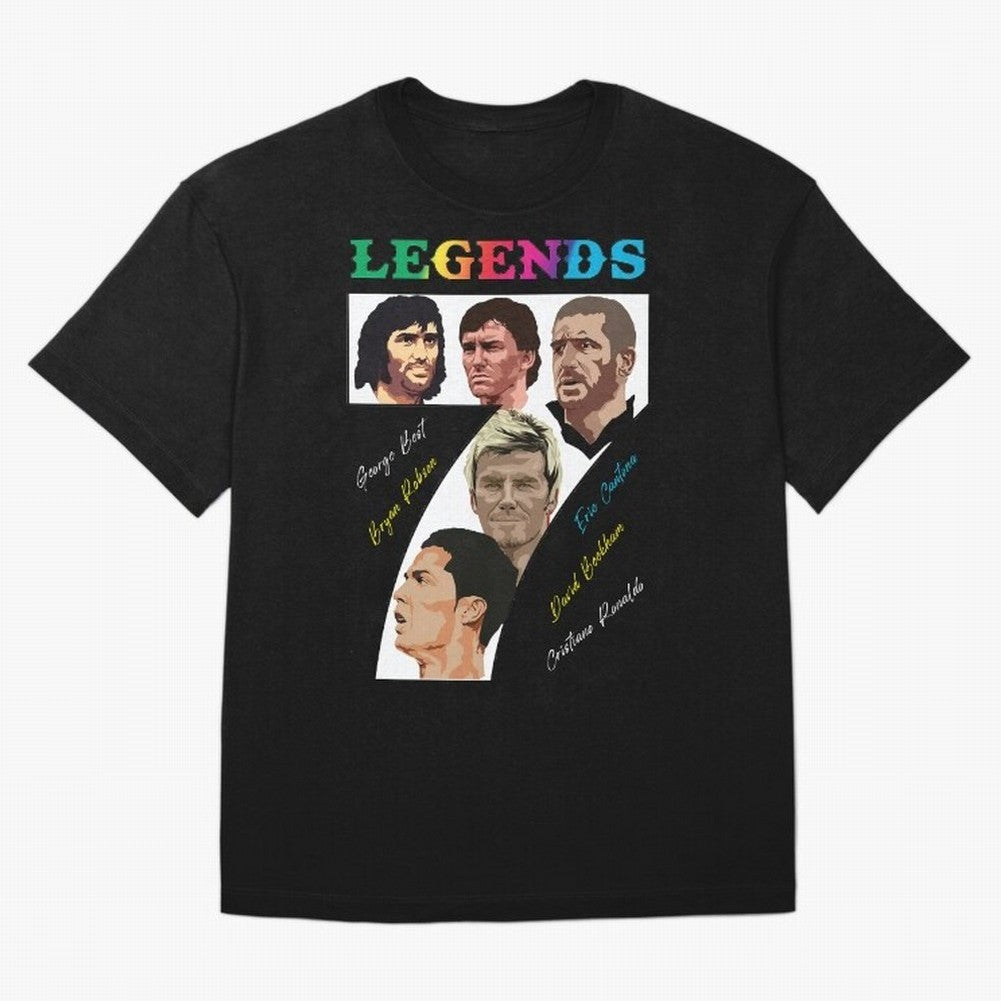 LEGENDS OF FOOTBALL Oversized T-Shirt Bring Stadium Energy to the FIFA World Cup 2026 Group Stage Journey through Haaland Highlights, Spain Pride, Game Day Rituals, Football Legends, Country Pride and the Road to the Final; Ideal for Passionate