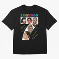 LEGENDS OF FOOTBALL Oversized T-Shirt Bring Stadium Energy to the FIFA World Cup 2026 Group Stage Journey through Haaland Highlights, Spain Pride, Game Day Rituals, Football Legends, Country Pride and the Road to the Final; Ideal for Passionate