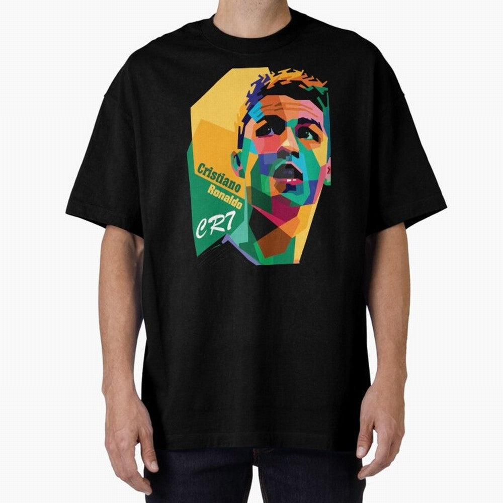 cristiano ronaldo Oversized T-Shirt Back the Journey through FIFA World Cup 2026 USA Canada Mexico for Fans of Messi, CR7 and Mbappe and England, France and Netherlands, Bringing Soccer Culture, Superstar Moments, National Team Dreams and