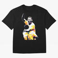 Pele Pop Art Oversized T-Shirt Celebrate Supporters United by FIFA World Cup 2026 USA Canada Mexico for Fans of Cristiano Ronaldo, Haaland and CR7 and England, Bringing Stadium Chants, National Pride, Trophy Dreams and Unforgettable Football
