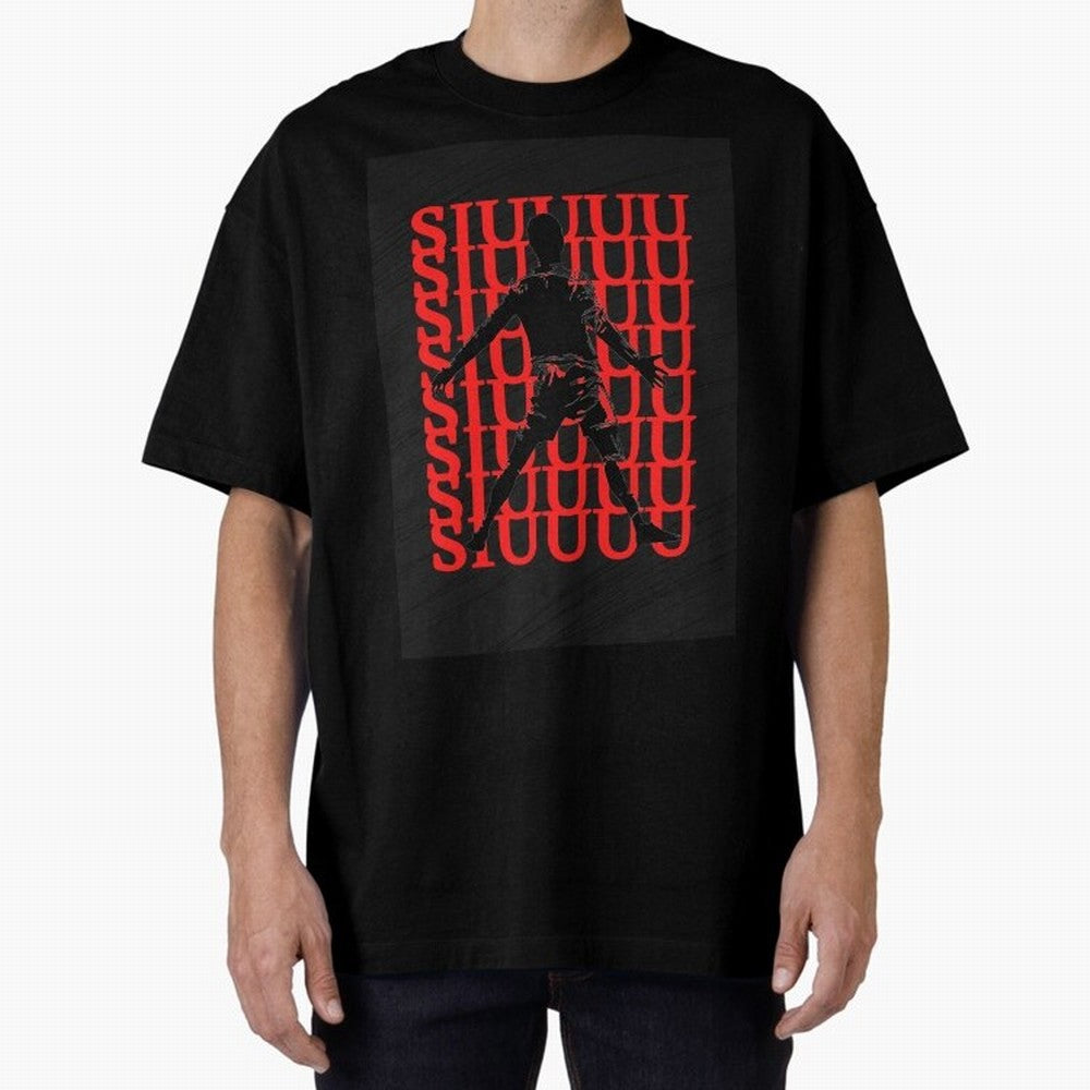 cristiano ronaldo siuuu Oversized T-Shirt Make Every Kick Count in FIFA World Cup 2026 for Fans of Messi and Cristiano Ronaldo and England, France and Netherlands, Bringing Game Day Rituals, Football Legends, Country Pride and the Road to the