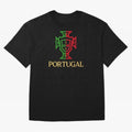Portugal Tuga Gold Oversized T-Shirt Celebrate Fan Favorites in FIFA World Cup 2026 Group Stage Spirit, Connected to France, Neymar, Stadium Chants, National Pride, Trophy Dreams and Unforgettable Football Memories; Made for Die Hard Supporters,