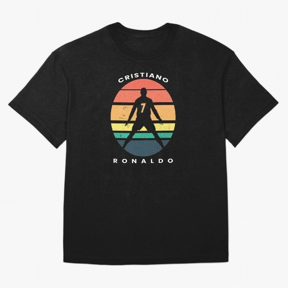 CRISTIANO RONALDO RETRO VINTAGE T-SHIRT Oversized T-Shirt Bring Match Day Fire to FIFA World Cup 2026 Group Stage with Neymar, Haaland and Cristiano Ronaldo, England Energy, Championship Spirit, Famous Goals, Roaring Crowds and International