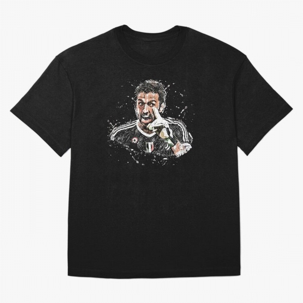 Buffon_Gianluigi Buffon Oversized T-Shirt Keep the Match Day Mood of FIFA World Cup 2026 USA Canada Mexico for Fans of Cristiano Ronaldo, Haaland and CR7 and England, France and Netherlands, Bringing Classic Soccer Heritage, Championship Pressure,