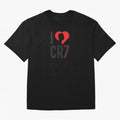 I Love Cristiano Ronaldo T-Shirt - I Celebrate Football Heritage in FIFA World Cup 2026 Group Stage Spirit, Filled with Brazil, Haaland and Mbappe, Match Day Excitement, Supporter Culture, Golden Goals and Global Football Passion; Ideal for