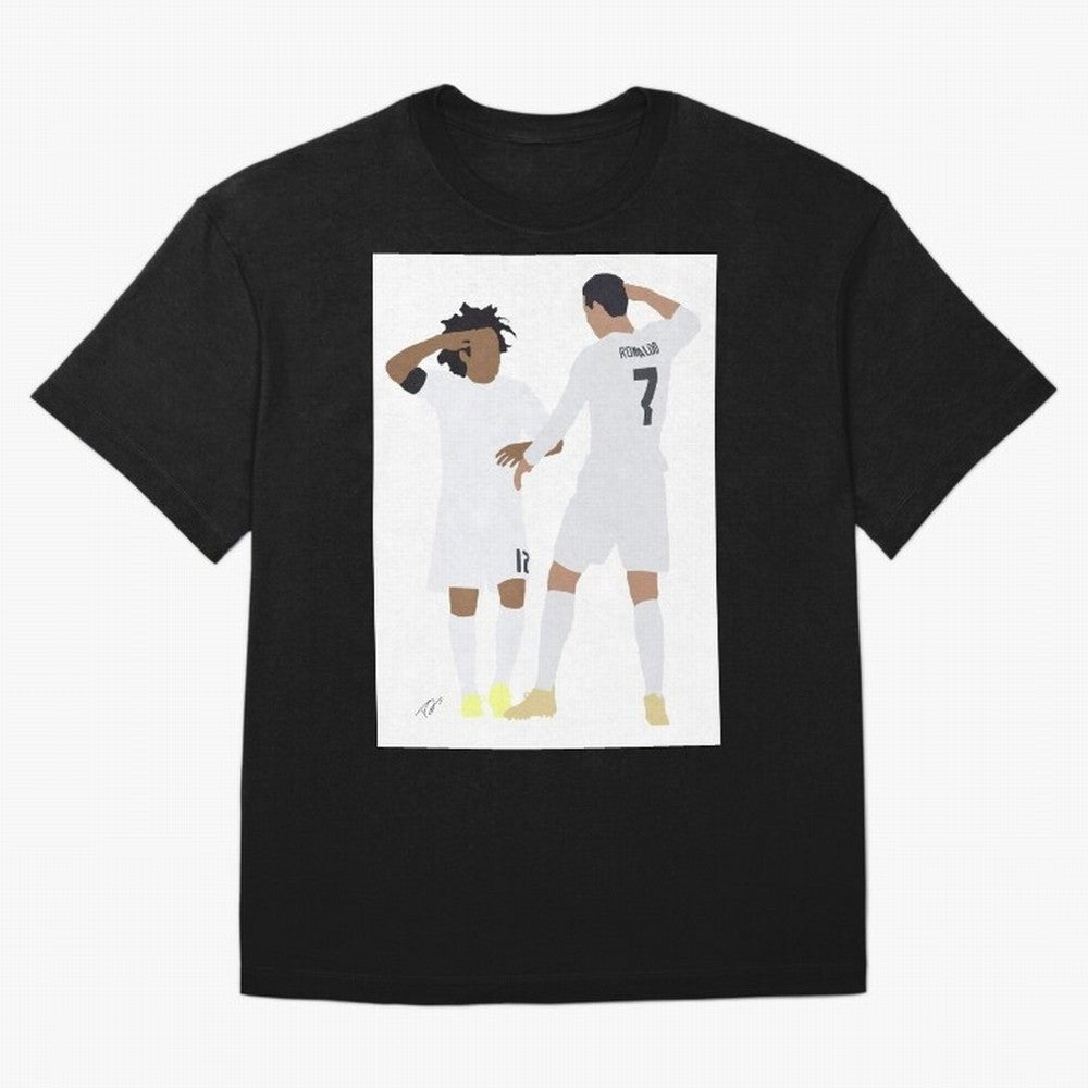 Ronaldo & Marcelo Oversized T-Shirt Keep the Match Day Mood of FIFA World Cup 2026 USA Canada Mexico Spirit, Built around Brazil, Portugal and Argentina, Mbappe and Neymar, Match Day Excitement, Supporter Culture, Golden Goals and Global Football