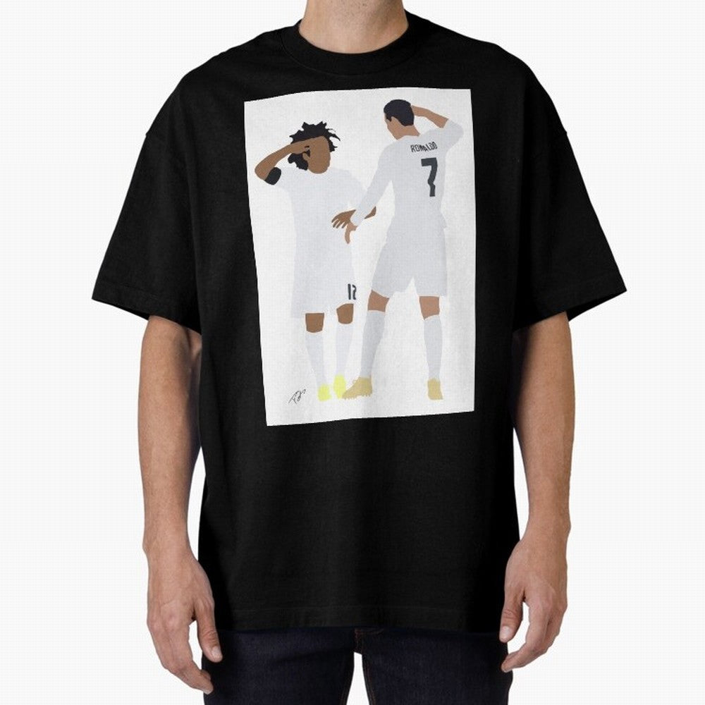 Ronaldo & Marcelo Oversized T-Shirt Keep the Match Day Mood of FIFA World Cup 2026 USA Canada Mexico Spirit, Built around Brazil, Portugal and Argentina, Mbappe and Neymar, Match Day Excitement, Supporter Culture, Golden Goals and Global Football