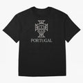 Portugal Grey 2 Oversized T-Shirt Embrace Global Football Passion for FIFA World Cup 2026, Built around Messi, Neymar and Mbappe, Argentina, France and Brazil, Stadium Memories, Football Loyalty, International Chants and Championship Tradition;