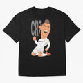 RONALDO Oversized T-Shirt Feel International Energy from Global Football Passion for FIFA World Cup 2026 Group Stage, Highlighting Messi, Neymar and Mbappe, Brazil, Champion Mindset, Group Stage Buzz, Knockout Tension and Passionate Fan Culture;