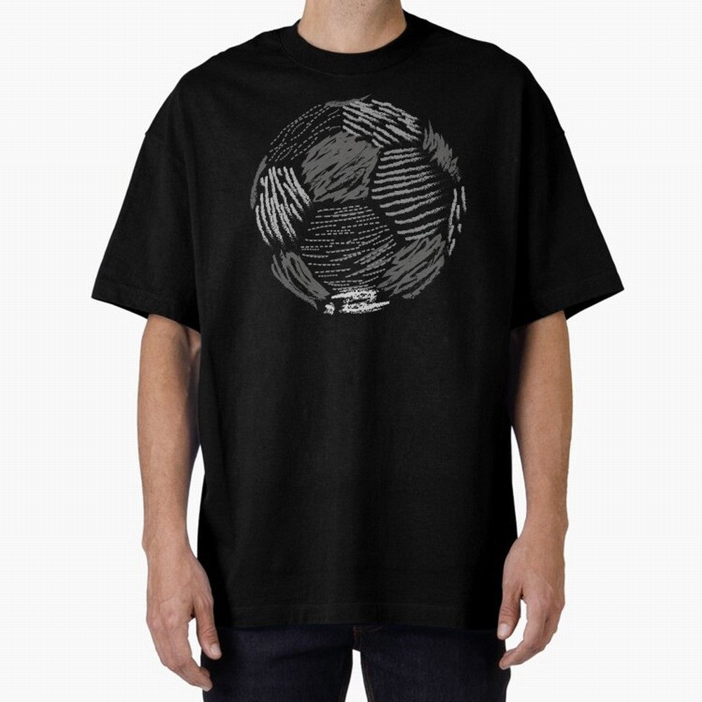 Soccer ball Oversized T-Shirt Keep Football History Alive during Global Football Passion for FIFA World Cup 2026 Group Stage, Capturing Cristiano Ronaldo, France, Match Day Excitement, Supporter Culture, Golden Goals and Global Football Passion;