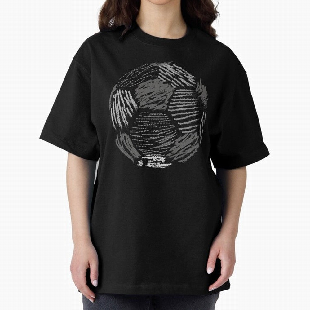 Soccer ball Oversized T-Shirt Keep Football History Alive during Global Football Passion for FIFA World Cup 2026 Group Stage, Capturing Cristiano Ronaldo, France, Match Day Excitement, Supporter Culture, Golden Goals and Global Football Passion;