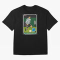 Sporting Lisbon Cristiano Ronaldo Rookie Card Artwork Oversized T-Shirt Celebrate Football Heritage in the FIFA World Cup 2026 Group Stage Journey through Haaland and Mbappe Highlights, Portugal, Spain and Germany Pride, Stadium Memories, Football