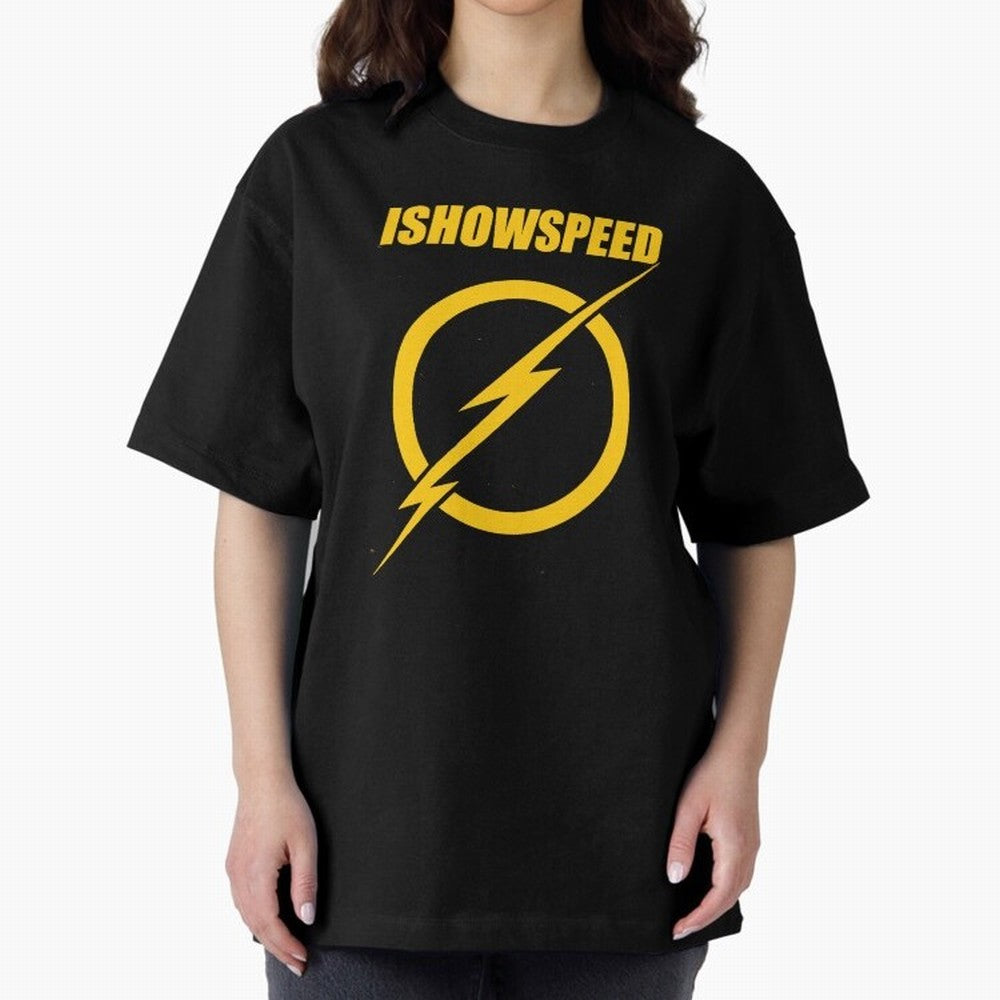 ISHOWSPEED MERCH LOGO Oversized T-Shirt Share the Excitement of Global Football Passion for FIFA World Cup 2026, Made for Messi, Neymar and Mbappe, Argentina, Champion Mindset, Group Stage Buzz, Knockout Tension and Passionate Fan Culture; Ideal