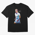 Kroos Footballer Wpap Art Oversized T-Shirt Support the Legends of FIFA World Cup 2026 Spirit, Driven by Brazil, Portugal and Argentina, Cristiano Ronaldo, Stadium Memories, Football Loyalty, International Chants and Championship Tradition; Great