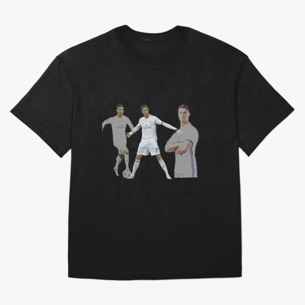 RONALDO Oversized T-Shirt Represent Fans Who Live for Global Football Passion for FIFA World Cup 2026 Group Stage, Made for Messi, Neymar and Mbappe, France and Portugal, Football Festival Excitement, Trophy Ambitions, Country Rivalries and Star