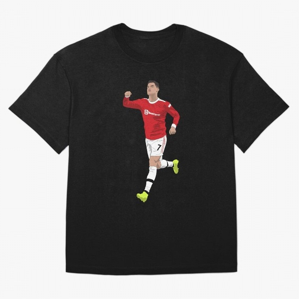 Cristiano Ronaldo Right Here Goal Celebration Oversized T-Shirt Make Every Match About FIFA World Cup 2026 Spirit, Built around Netherlands, Haaland, Fan Favorite Moments, National Team Passion, Big Match Drama and Soccer History; Built for
