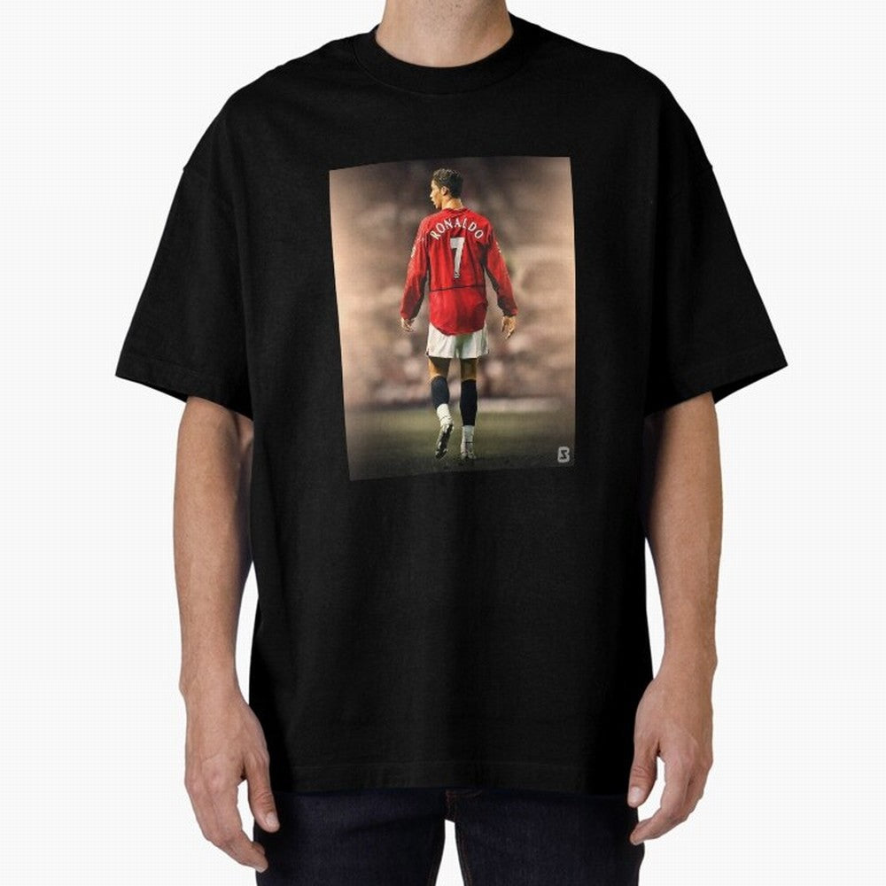 ronaldo Oversized T-Shirt Represent the FIFA World Cup 2026 USA Canada Mexico Journey through Messi Highlights, Netherlands Pride, Retro Football Energy, Iconic Rivalries, Trophy Chase Drama and Stadium Atmosphere; Created for Match Day Parties,