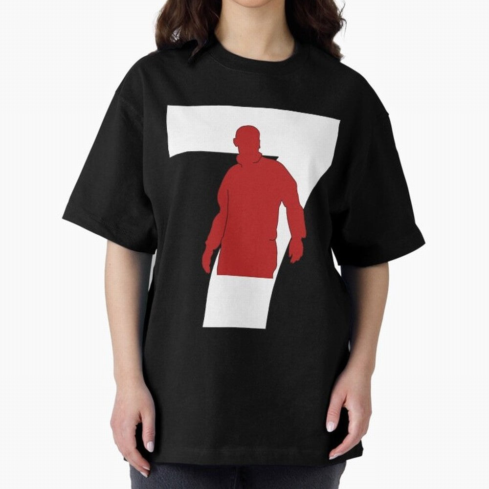Eric Cantona Manchester United 7 Oversized T-Shirt Celebrate the Next Chapter of FIFA World Cup 2026 Group Stage Highlighting Neymar, Haaland and Cristiano Ronaldo, Brazil Energy, Supporter Pride, Iconic Celebrations, Legendary Names and Global