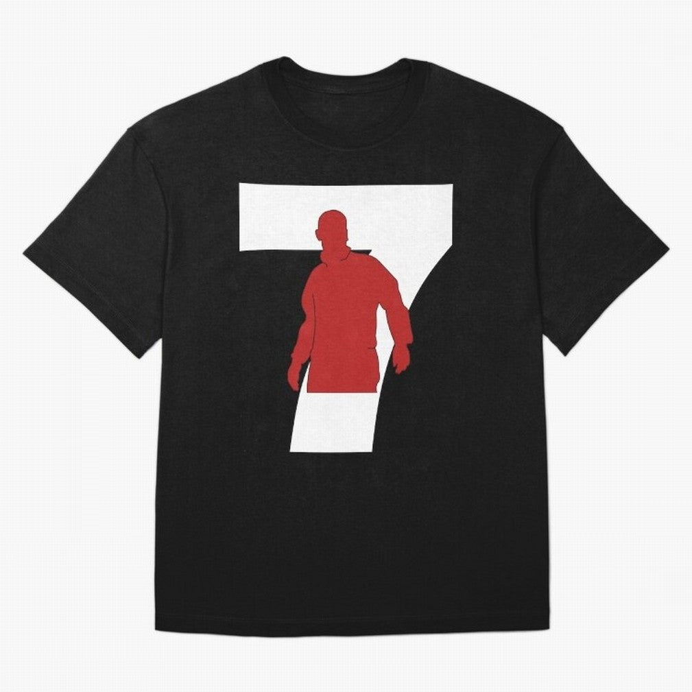 Eric Cantona Manchester United 7 Oversized T-Shirt Celebrate the Next Chapter of FIFA World Cup 2026 Group Stage Highlighting Neymar, Haaland and Cristiano Ronaldo, Brazil Energy, Supporter Pride, Iconic Celebrations, Legendary Names and Global