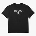 Siuuu Oversized T-Shirt Support Your Favorite Stars during FIFA World Cup 2026 Group Stage Highlighting Cristiano Ronaldo, Haaland and CR7, Brazil Energy, Game Day Rituals, Football Legends, Country Pride and the Road to the Final; Perfect for
