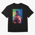 Cantona Man United 7 Pop Art Oversized T-Shirt Stand with the FIFA World Cup 2026 Group Stage Journey through Cristiano Ronaldo Highlights, Argentina Pride, Sports Nostalgia, International Competition, Famous Players and Unforgettable Victories;