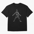 CR7 Cristiano Ronaldo Signature Celebration Siuuuuu Line Art White Oversized T-Shirt Honor Champions and Dreams in Match Day Hype around FIFA World Cup 2026, Cristiano Ronaldo, Haaland and CR7, Argentina, France and Brazil, Tournament Hype,